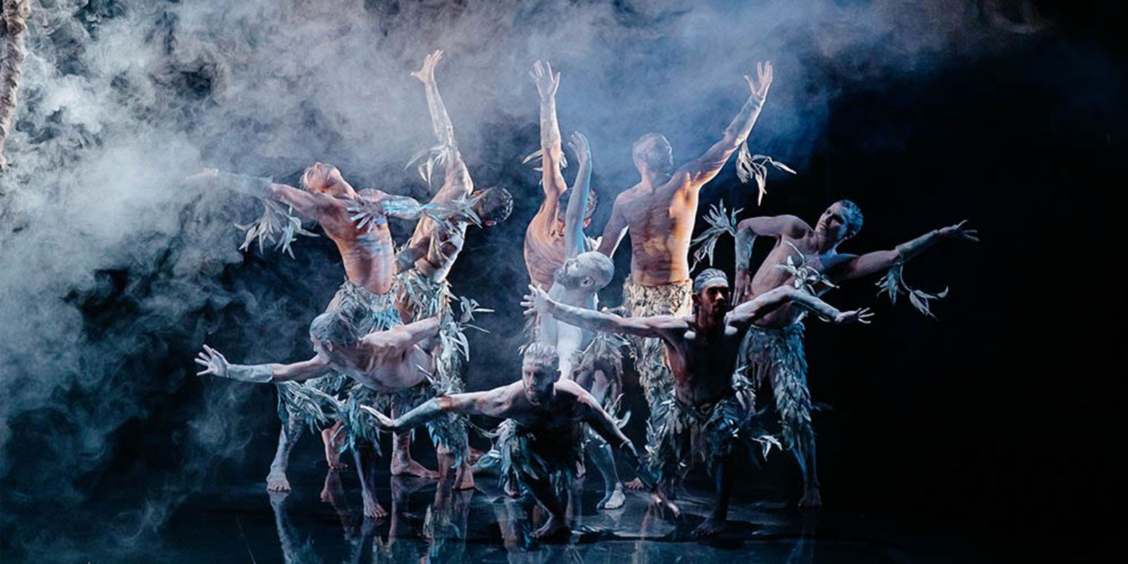 Image from Firestarter:The Story of Bangarra showcasing their masterful dance and traditions